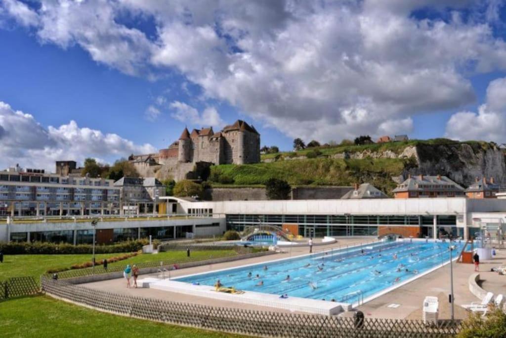 Bel Appartement Vue Mer Centre-Ville, Face Plage Dieppe Exterior foto