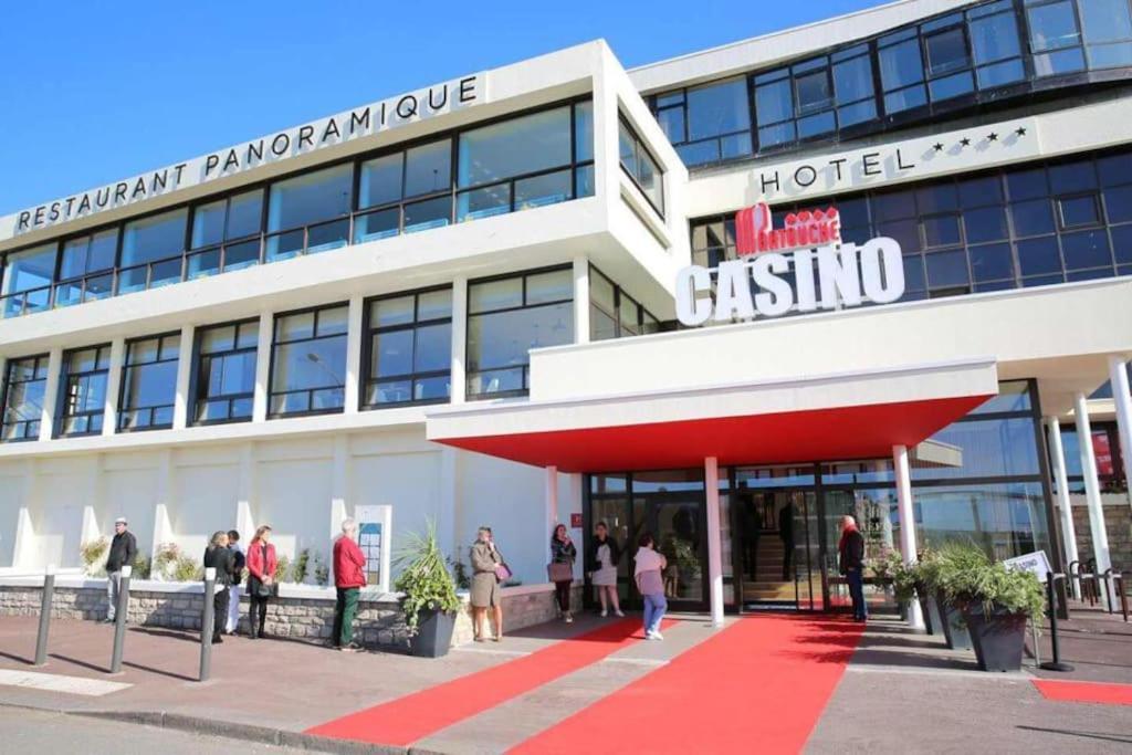 Bel Appartement Vue Mer Centre-Ville, Face Plage Dieppe Exterior foto