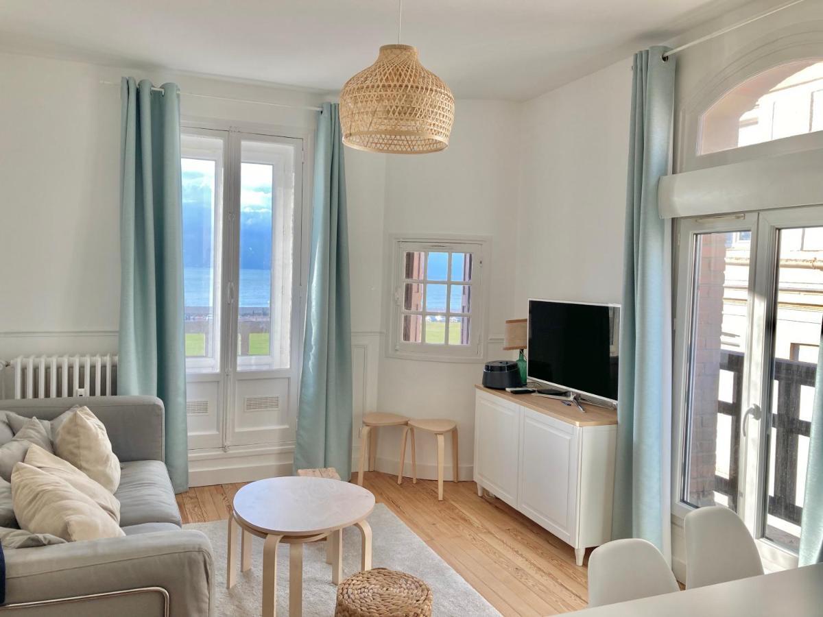 Bel Appartement Vue Mer Centre-Ville, Face Plage Dieppe Exterior foto